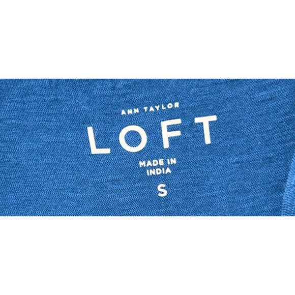 LOFT Womens Sleeveless Fringe Embroidered Top Small Coastal Cowgirl Lagenlook - Picture 7 of 10